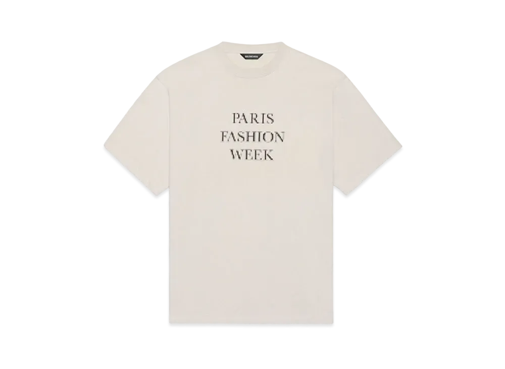 BALENCIAGA PARIS FASHION WEEK Flatground T-shirt "Gray"