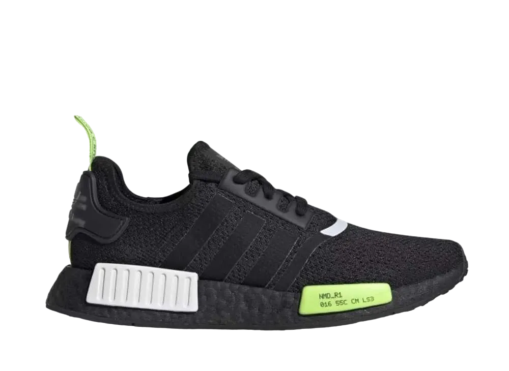 adidas NMD R1 "Core Black/Signal Green"