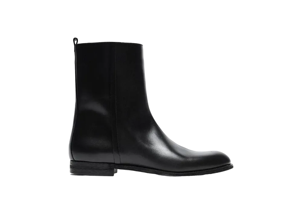 Maison Margiela Leather Ankle Boots "Black"