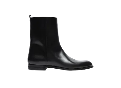 Maison Margiela Leather Ankle Boots "Black"