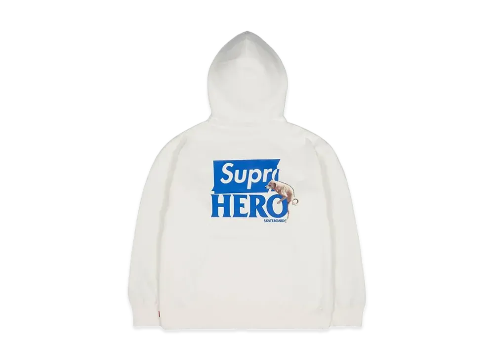 Supreme / ANTIHERO Hooded Sweatshirt "White"