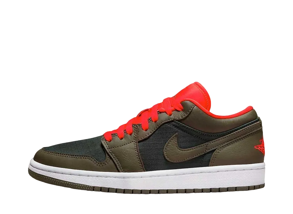 Nike Women's Air Jordan 1 Low "Olive/Crimson"