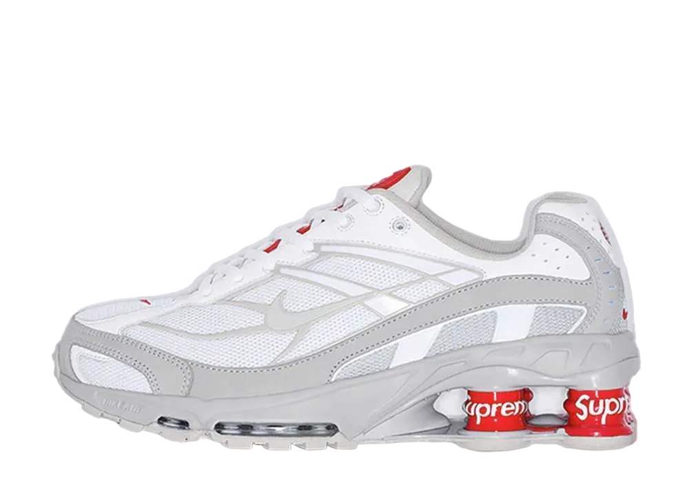 Supreme × Nike Shox Ride 2 "White/Grey Fog/Flat Platinum"
