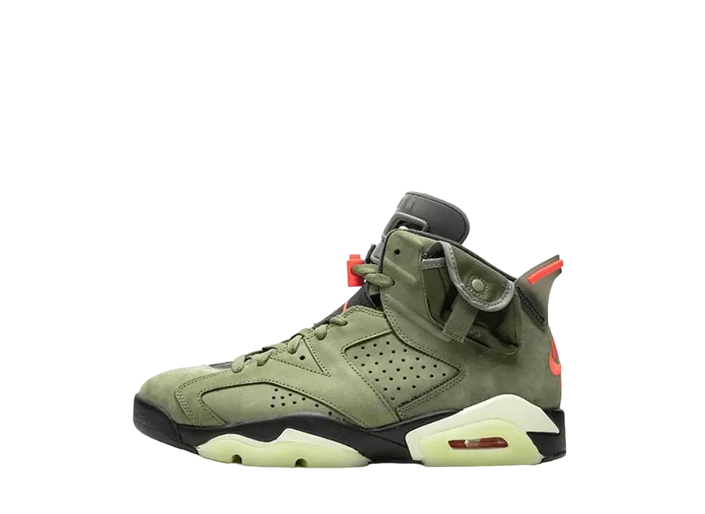 Travis Scott × Nike PS Air Jordan 6 Retro "Medium Olive"