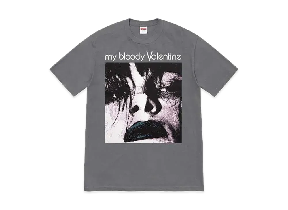 Supreme My Bloody Valentine Feed Me With Your Kiss Tee "Warm Grey"