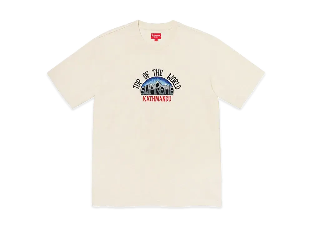 Supreme Top of the World S/S Top "Natural"