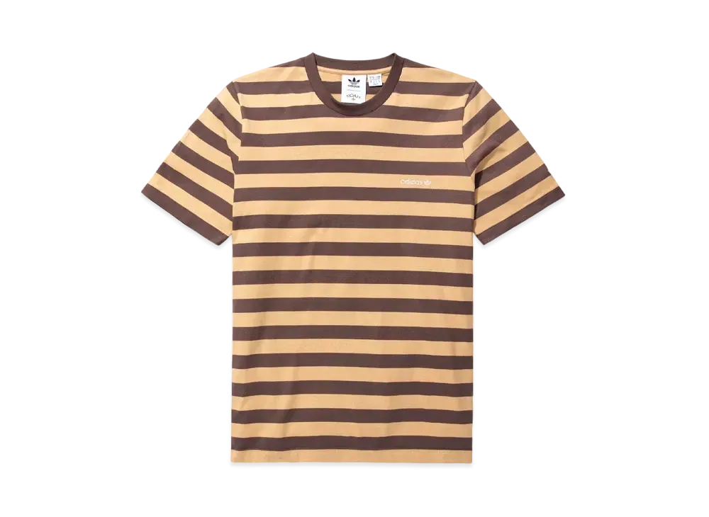 Noah x adidas Striped Top "Tan/Brown"
