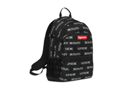 Supreme 3M Reflective Repeat Backpack "Black"