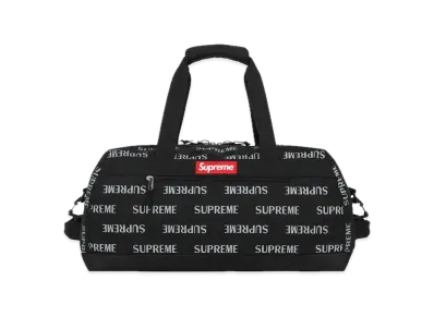 Supreme 3M Reflective Repeat Duffle Bag "Black"