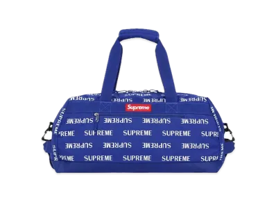 Supreme 3M Reflective Repeat Duffle Bag "Blue"