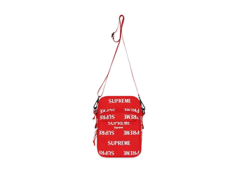 シュプリーム 3M リフレクティブ リピート ショルダー バッグ "レッド"