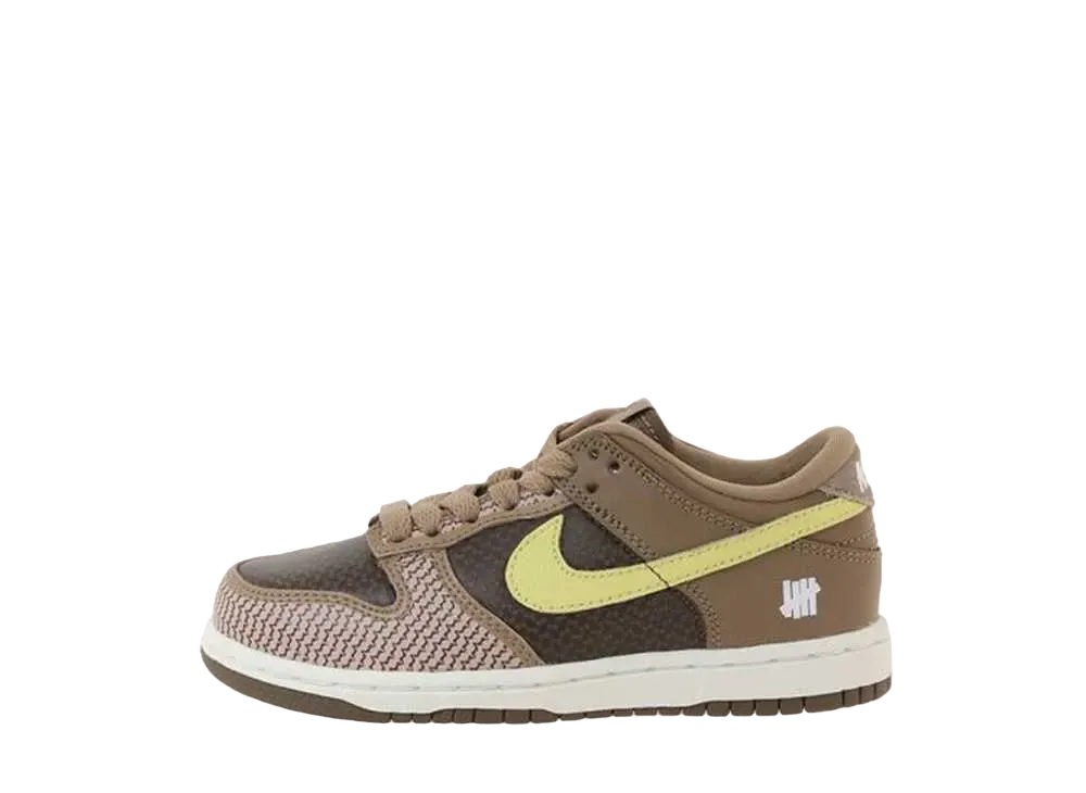 UNDEFEATED × Nike PS Dunk Low SP "Canteen/Lemon Frost"