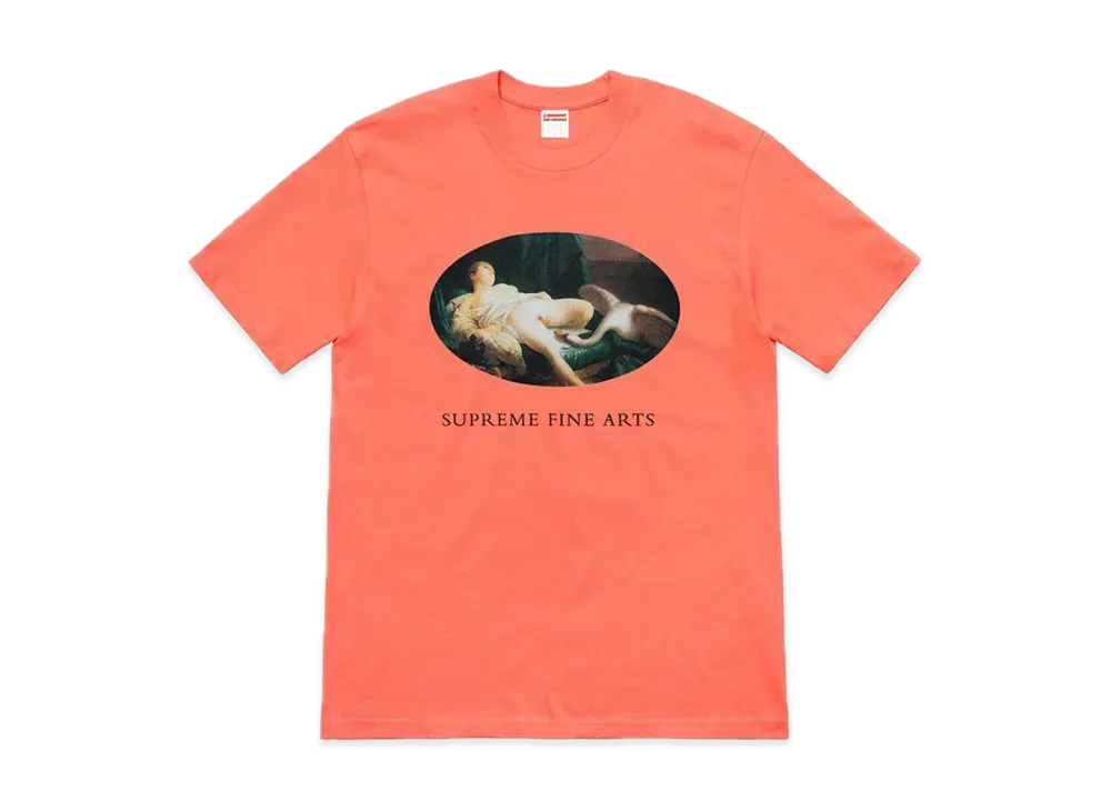 Supreme Leda And The Swan Tee "Neon Orange"