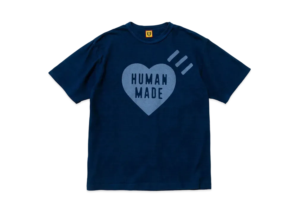 HUMAN MADE INDIGO T-SHIRT #1 "Navy"