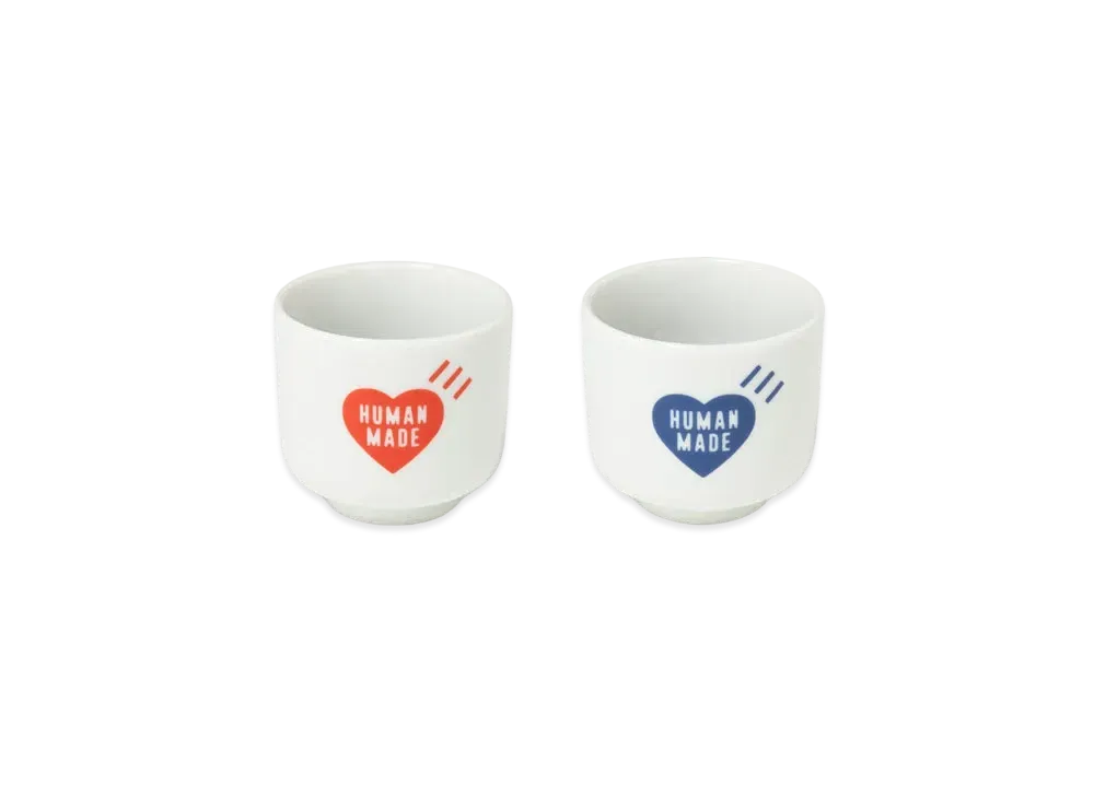 HUMAN MADE SAKE CUP SET (2P) "White"