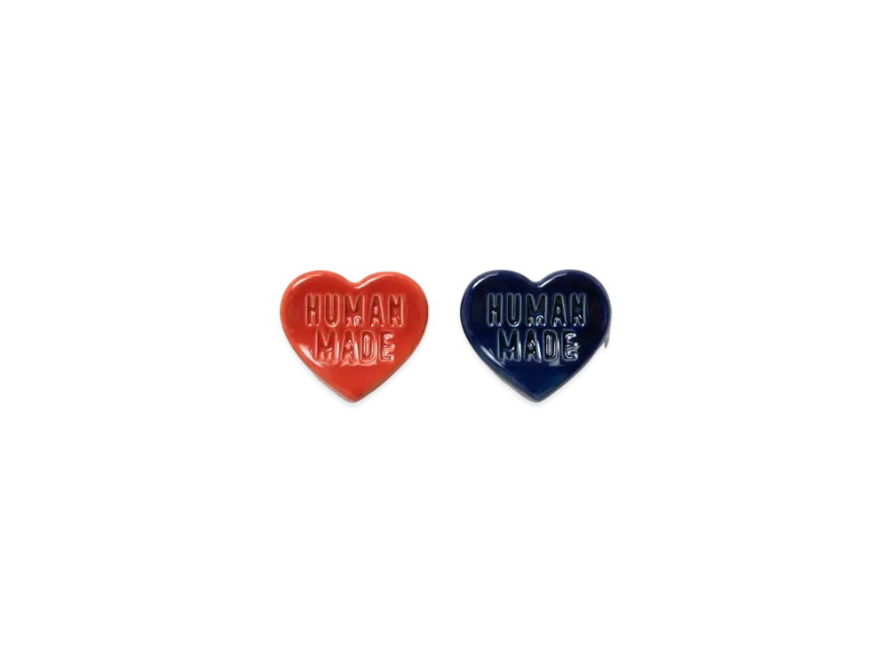 HUMAN MADE HEART CHOPSTICK REST SET (2P) "Red Blue"