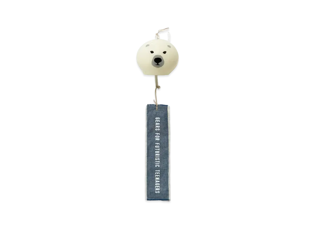 HUMAN MADE ANIMAL WIND CHIME "White"