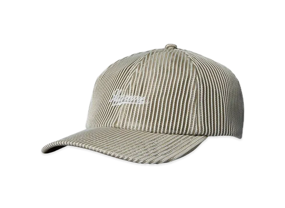 Supreme Stripe Mesh 6-Panel "Taupe"
