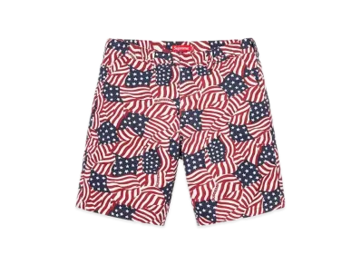 Supreme Work Short "Flags"