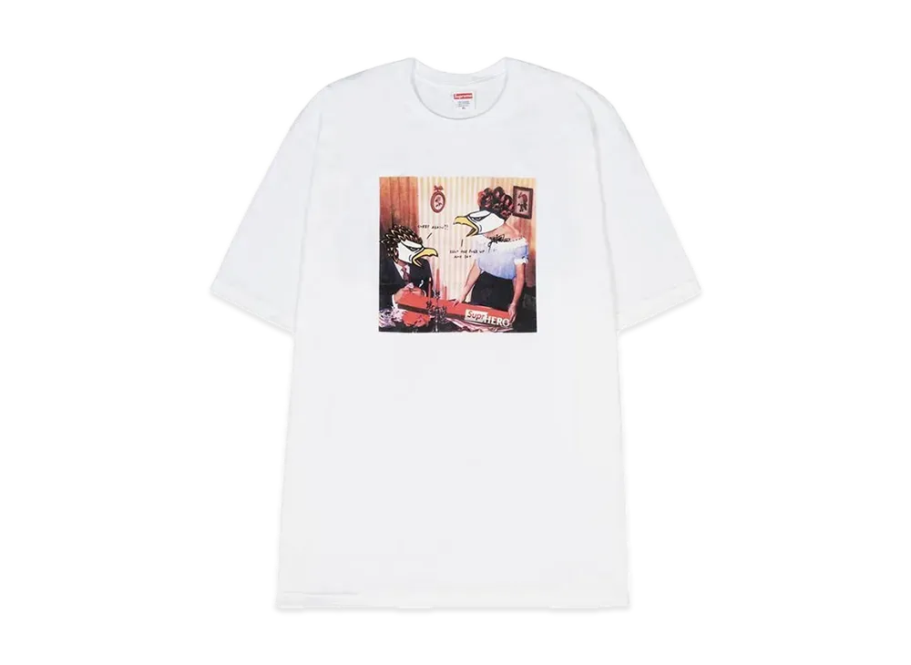 Supreme / ANTIHERO Curbs Tee "White"