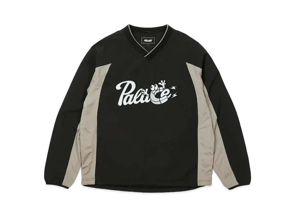 PALACE SHELL PULLOVER JACKET "Black"