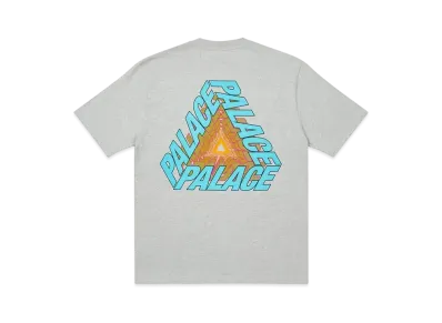PALACE P3 BARE TIMES T-SHIRT "Grey Marl"