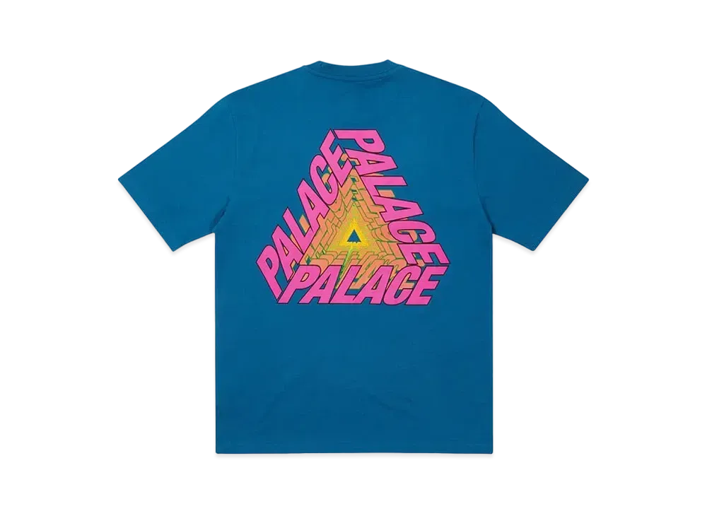 PALACE P3 BARE TIMES T-SHIRT "Blue"