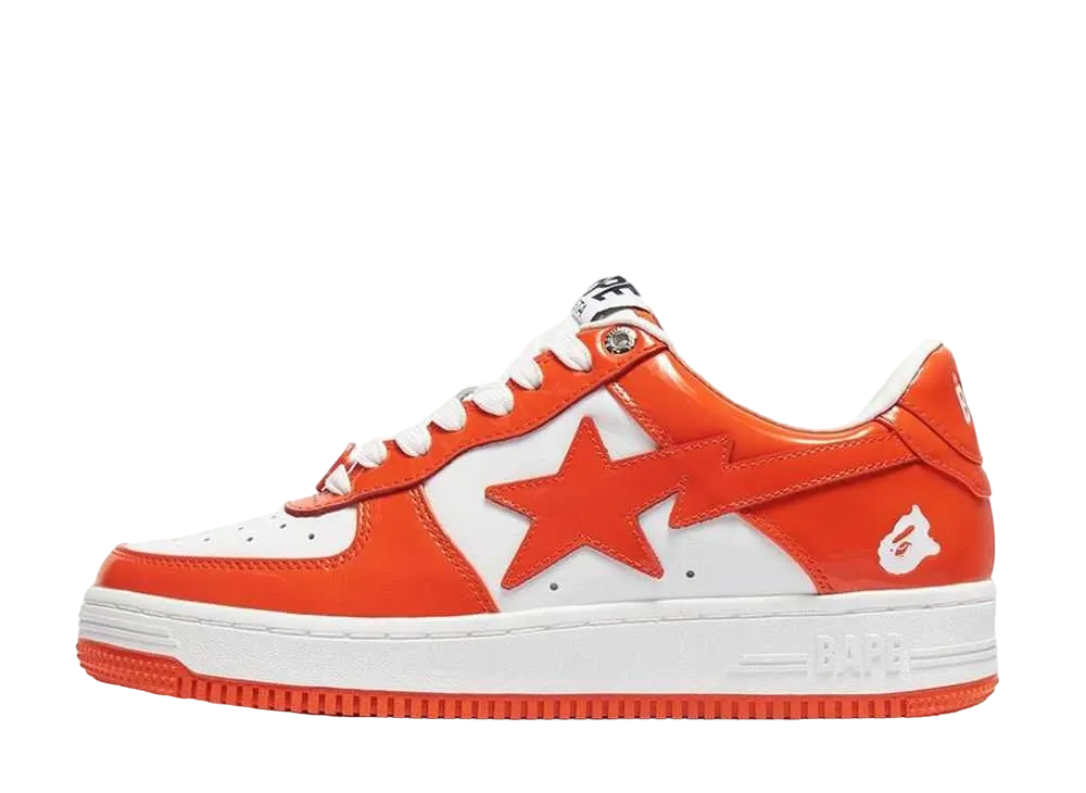 A BATHING APE®︎ BAPE STA Low "Orange" (2022)