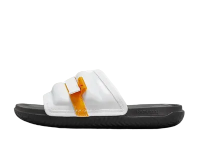 Nike Jordan Super Play Slide White/Taxi Black Fire Red"