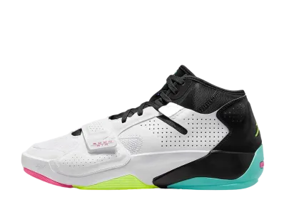 Nike Jordan Zion 2 "White/Bolt/Dynamic Turquoise/Black"
