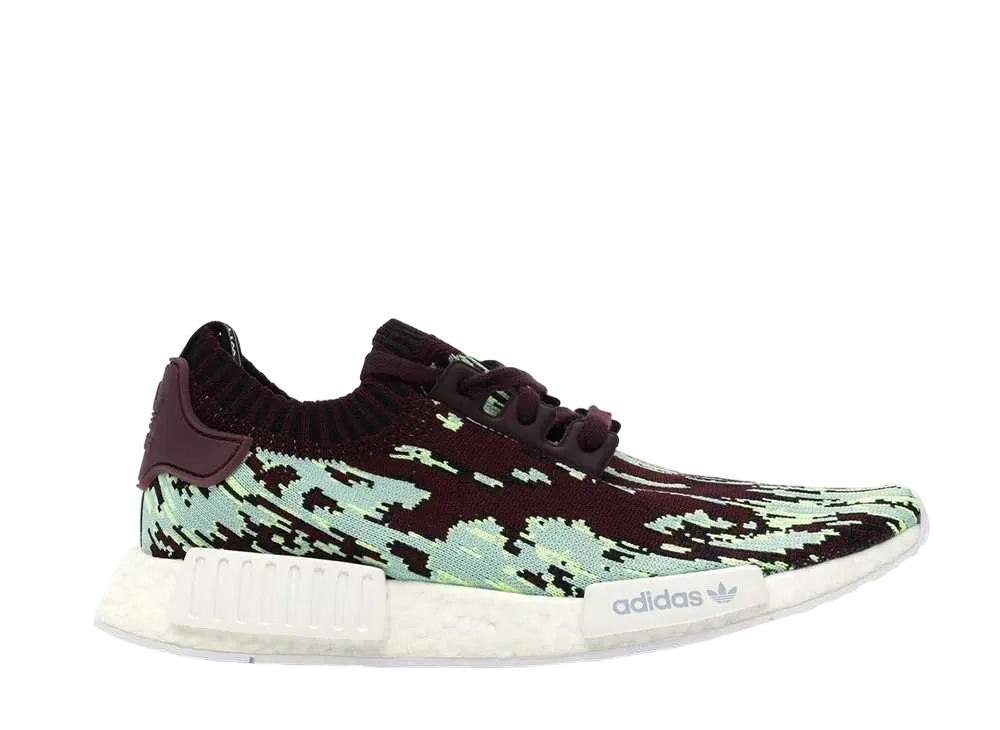 Sneakersnstuff (SNS) × adidas NMD R1 Datamosh 2.0 Pack "Maroon"