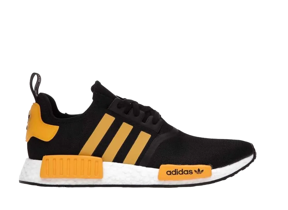 アディダス エヌ エム ディー R1 "コア ブラック/アクティブ ゴールド"