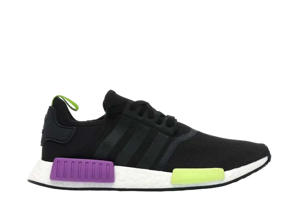 adidas NMD R1 "Core Black Shock Purple"
