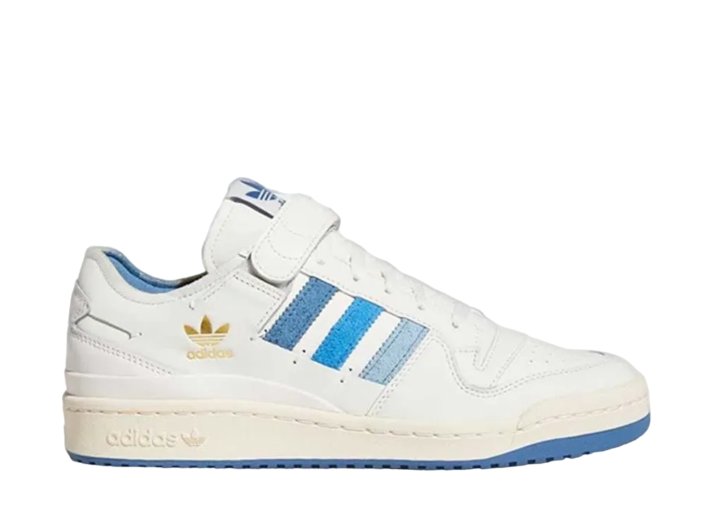 アディダス フォーラム 84 ロー "クラウド ホワイト/オルタード ブルー/パルス ブルー"
