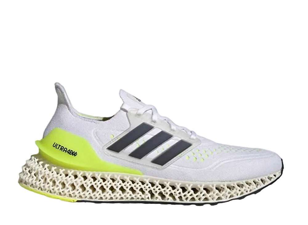 adidas Ultra 4DFWD "Footwear White/Core Black/Solar Yellow"