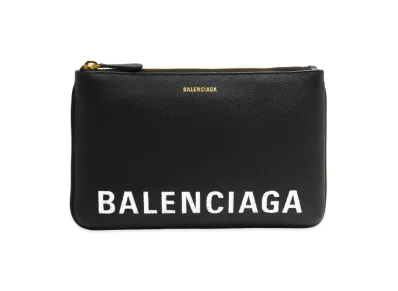 BALENCIAGA Ville Clutch Bag "Black"