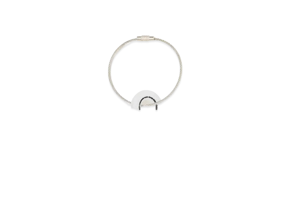 BlackEyePatch FBF Ankh Key Ring "Clear"