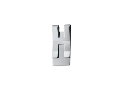 Hermes H Bill Clip "Silver"