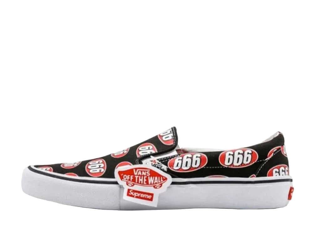 Vans Slip-on Supreme 666 "Black"