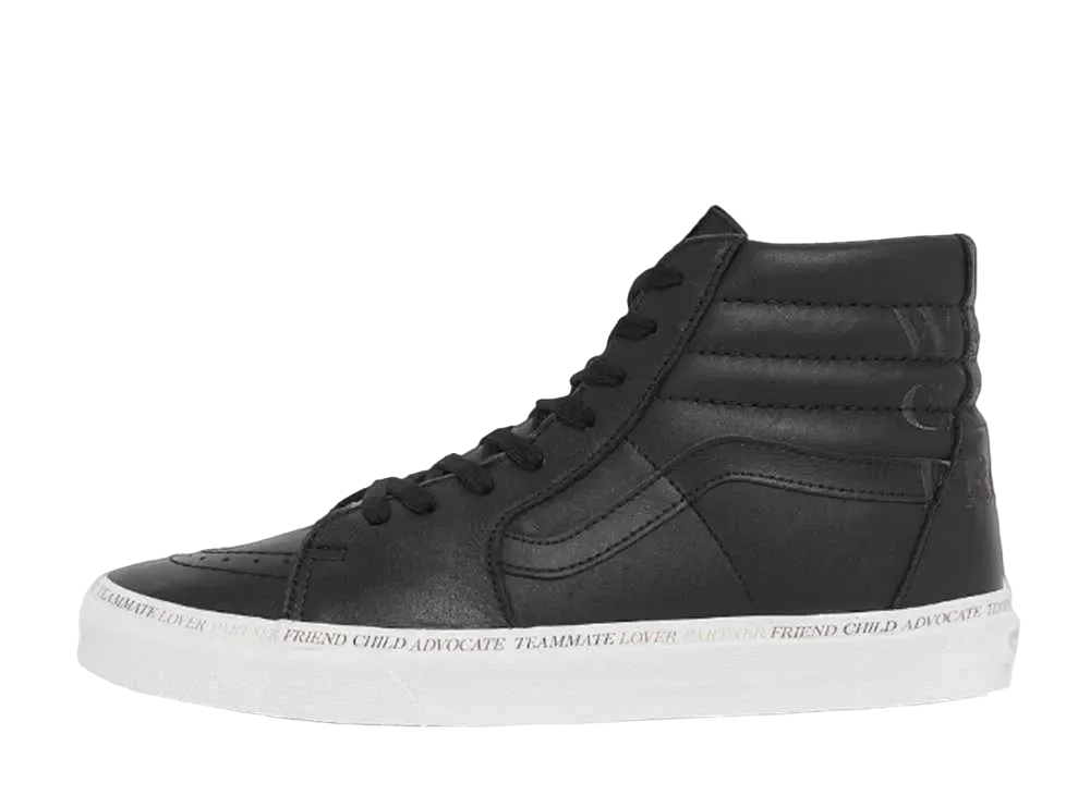 バンズ スケート ハイ ディバイン ブラック/トゥルー ホワイト"