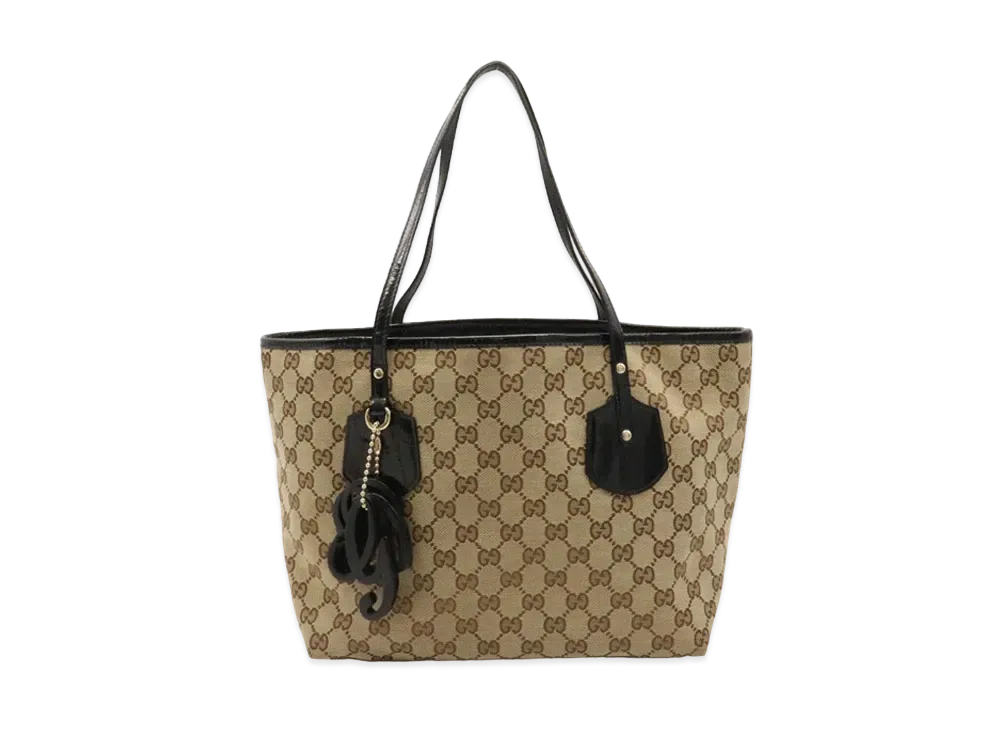 GUCCI GG Canvas Tote Bag "Beige"