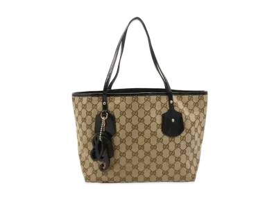 GUCCI GG Canvas Tote Bag "Beige"