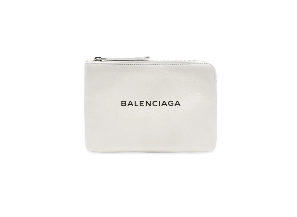 BALENCIAGA Everyday Pouch M "White"