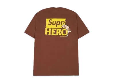 Supreme / ANTIHERO Dog Tee "Brown"