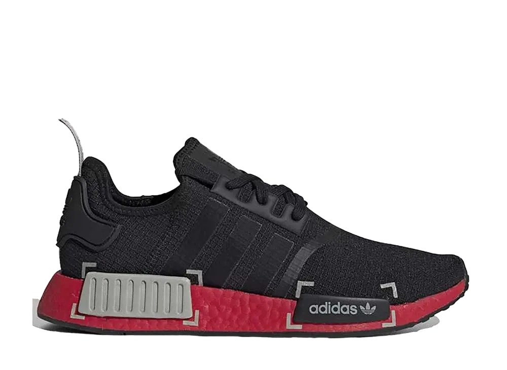 adidas NMD R1 "Black Grey Scarlet"