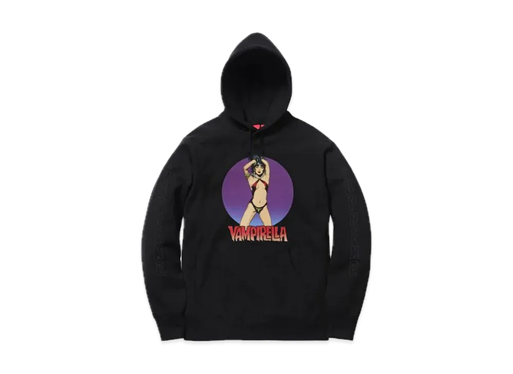 Supreme Vampirella Hooded Sweatshirt "Black"