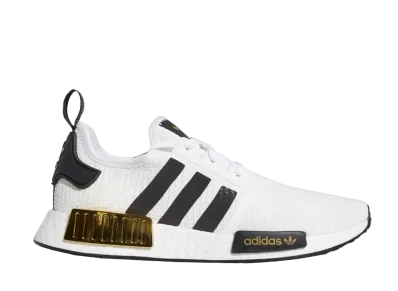 adidas NMD R1 "White Black Gold"