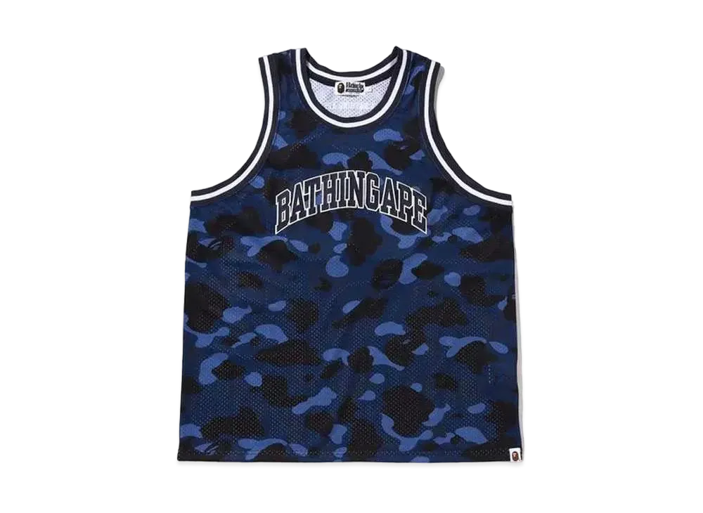 A・BATHING APE カモ柄 バスケ セットアップ バスケユニフォーム カモ柄×RED - T LAB