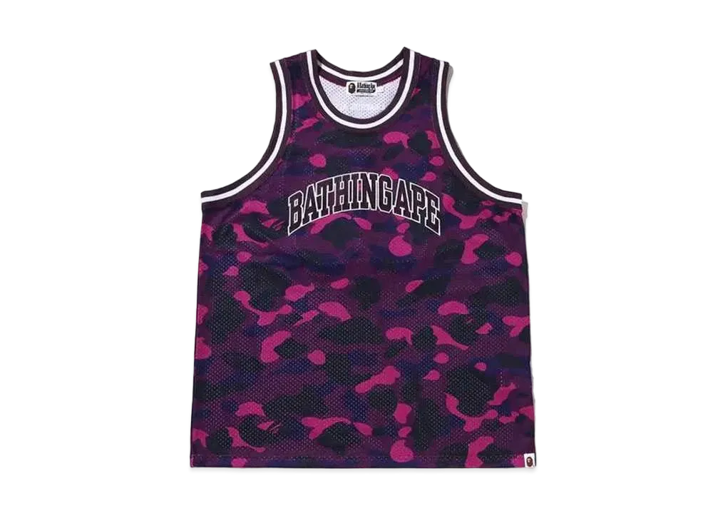 A・BATHING APE カモ柄 バスケ セットアップ 販売リンクあり】7/1発売 A BATHING APE Color Camo Basketball