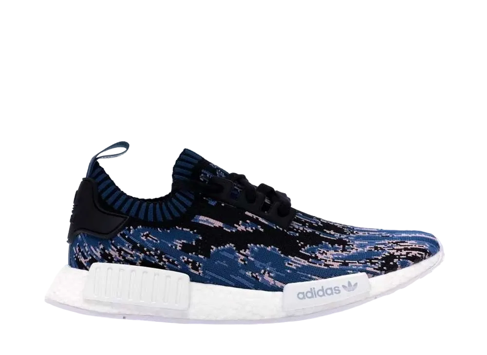 Sneakersnstuff (SNS) × adidas NMD R1 Datamosh 2.0 Pack "Blue Night"